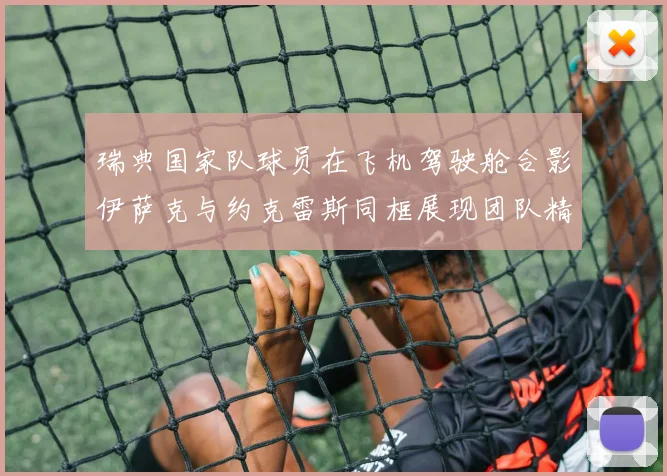 瑞典国家队球员在飞机驾驶舱合影伊萨克与约克雷斯同框展现团队精神